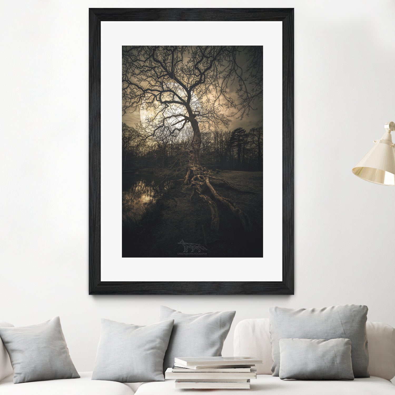 Loughtons Forest by Steven Sandner on GIANT ART - white digital drawing