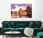 The Louvre by Steven Sandner on GIANT ART - white digital painting