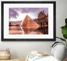 The Louvre by Steven Sandner on GIANT ART - white digital painting