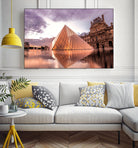 The Louvre by Steven Sandner on GIANT ART - white digital painting