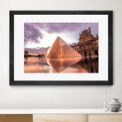 The Louvre by Steven Sandner on GIANT ART - white digital painting