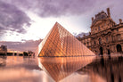 The Louvre by Steven Sandner on GIANT ART - white digital painting