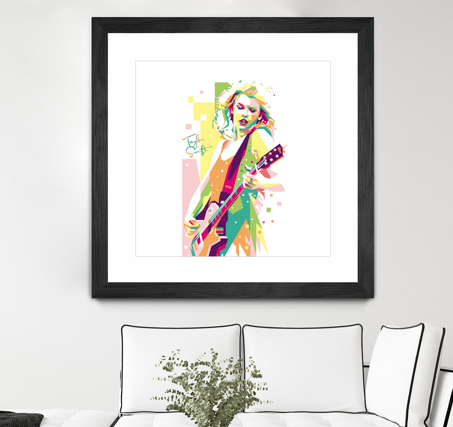 TAYLOR SWIFT by ICAL SAID on GIANT ART - white digital drawing