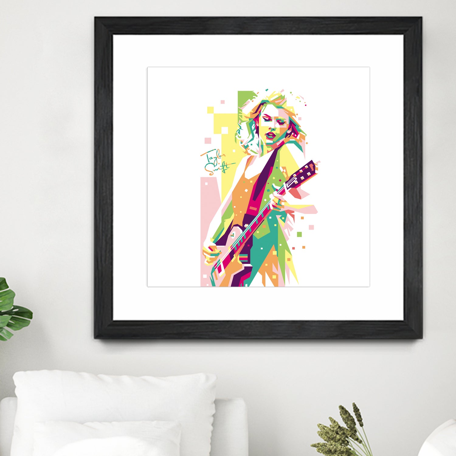 TAYLOR SWIFT by ICAL SAID on GIANT ART - white digital drawing