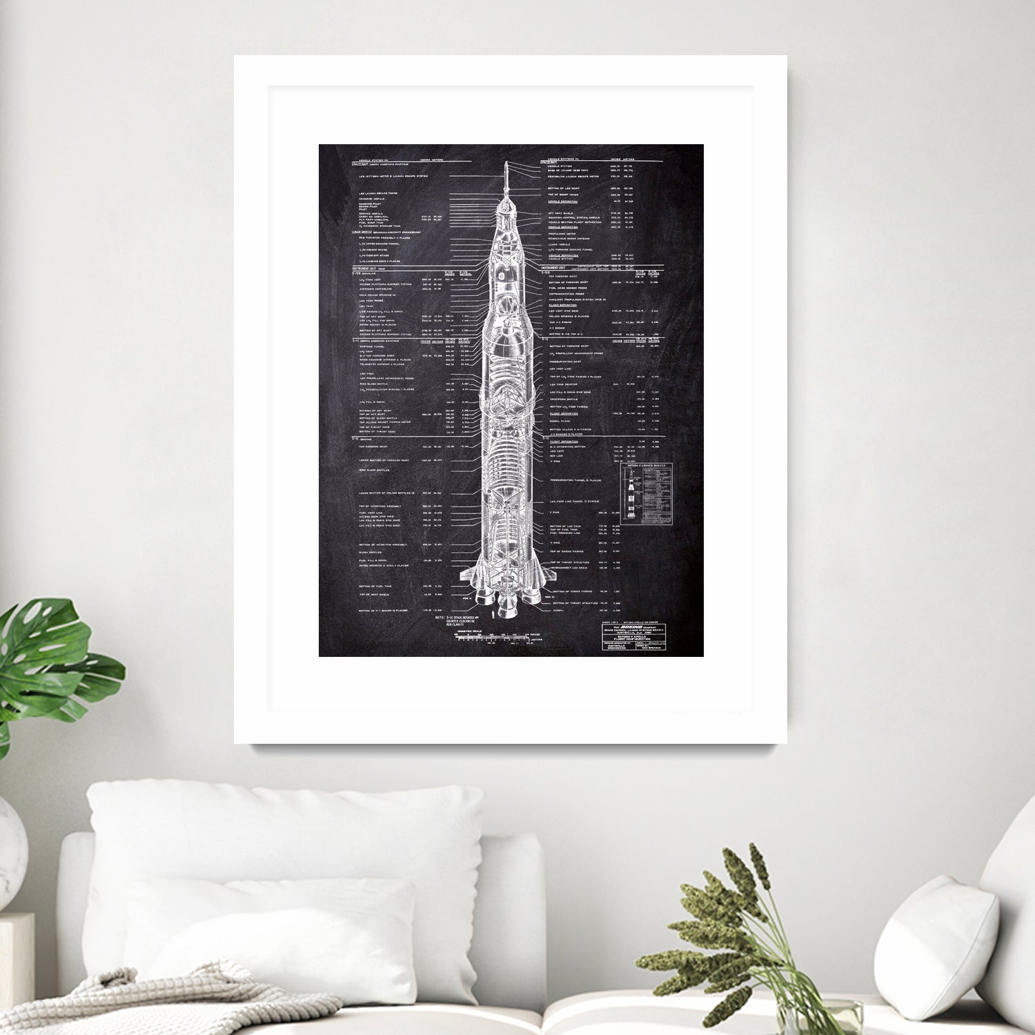 Rocket blueprints by map collection on GIANT ART - black mixed media