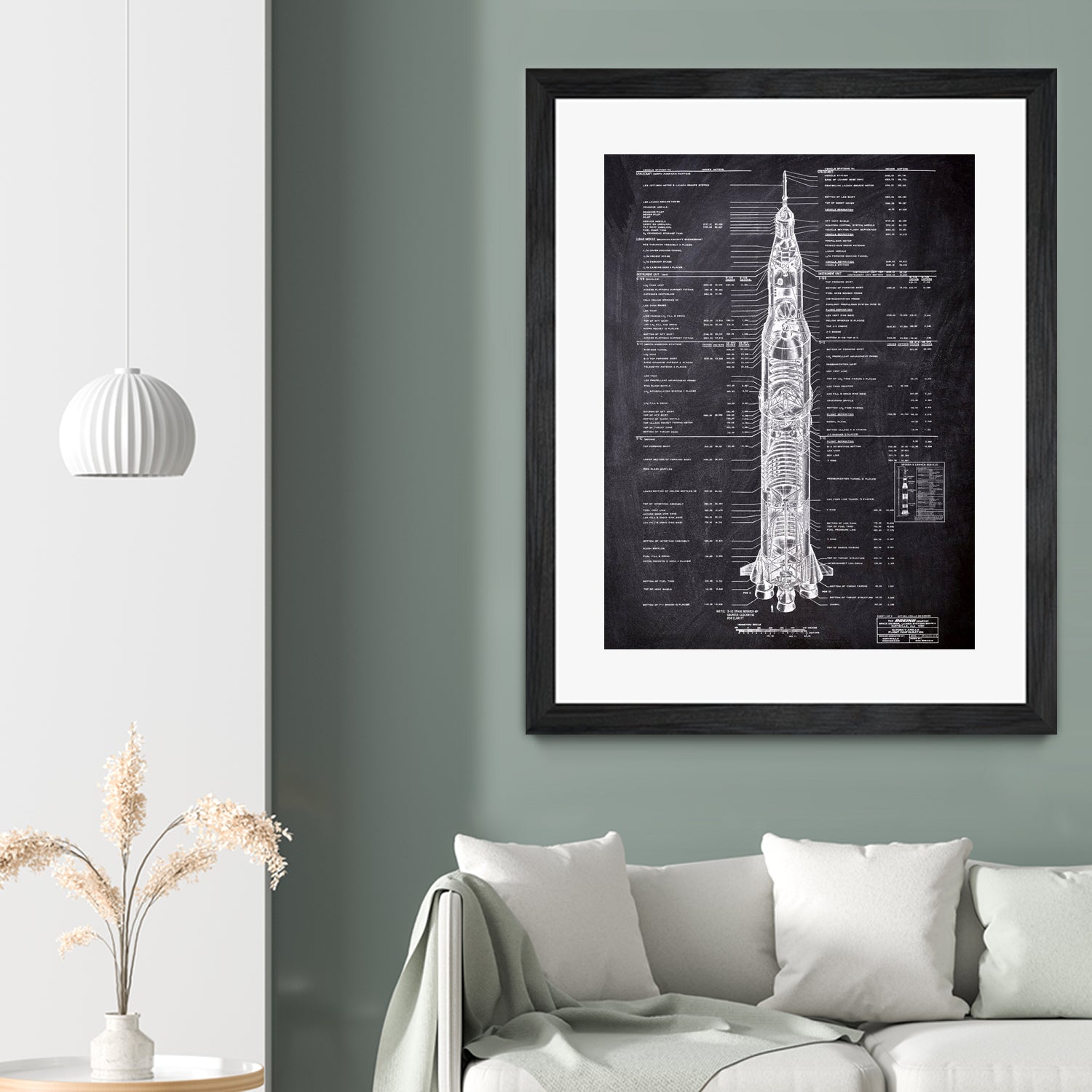 Rocket blueprints by map collection on GIANT ART - black mixed media