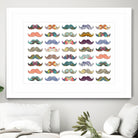 Mustache Mania by Bianca Green on GIANT ART - digital drawing