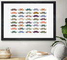 Mustache Mania by Bianca Green on GIANT ART - digital drawing