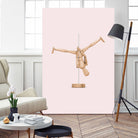 POLEDANCE MANNEQUIN by Jonas Loose on GIANT ART - pink photo manipulation