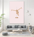 POLEDANCE MANNEQUIN by Jonas Loose on GIANT ART - pink photo manipulation