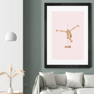 POLEDANCE MANNEQUIN by Jonas Loose on GIANT ART - pink photo manipulation