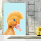 REBEL DUCKLING by Jonas Loose on GIANT ART - yellow photo manipulation