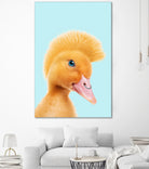 REBEL DUCKLING by Jonas Loose on GIANT ART - yellow photo manipulation