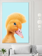 REBEL DUCKLING by Jonas Loose on GIANT ART - yellow photo manipulation