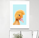 REBEL DUCKLING by Jonas Loose on GIANT ART - yellow photo manipulation