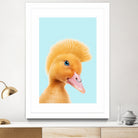 REBEL DUCKLING by Jonas Loose on GIANT ART - yellow photo manipulation