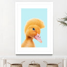 REBEL DUCKLING by Jonas Loose on GIANT ART - yellow photo manipulation