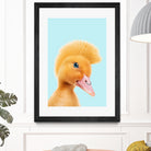 REBEL DUCKLING by Jonas Loose on GIANT ART - yellow photo manipulation