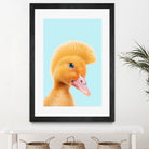 REBEL DUCKLING by Jonas Loose on GIANT ART - yellow photo manipulation