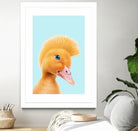 REBEL DUCKLING by Jonas Loose on GIANT ART - yellow photo manipulation