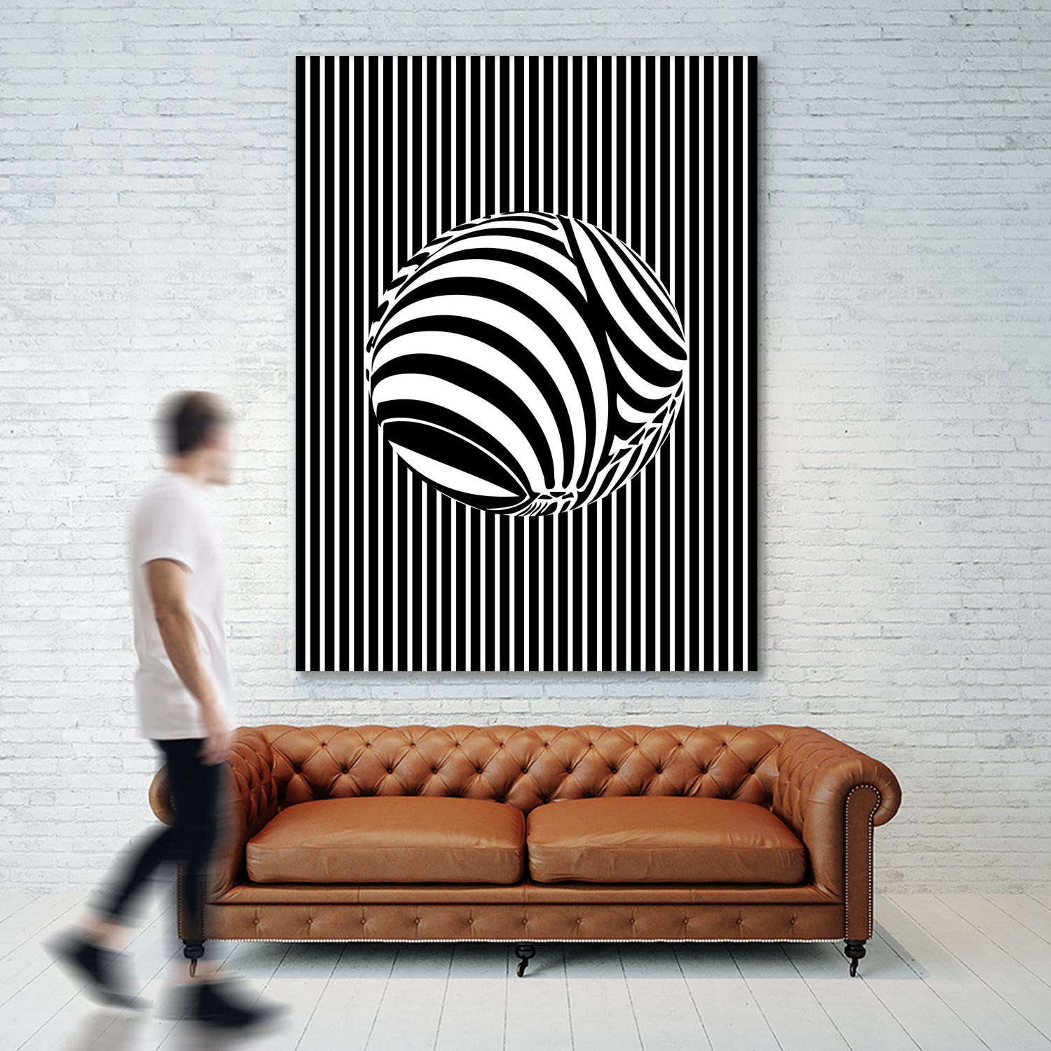 Geometric Refraction by Barrett Biggers on GIANT ART - black vector illustration