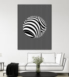 Geometric Refraction by Barrett Biggers on GIANT ART - black vector illustration