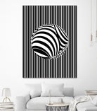 Geometric Refraction by Barrett Biggers on GIANT ART - black vector illustration