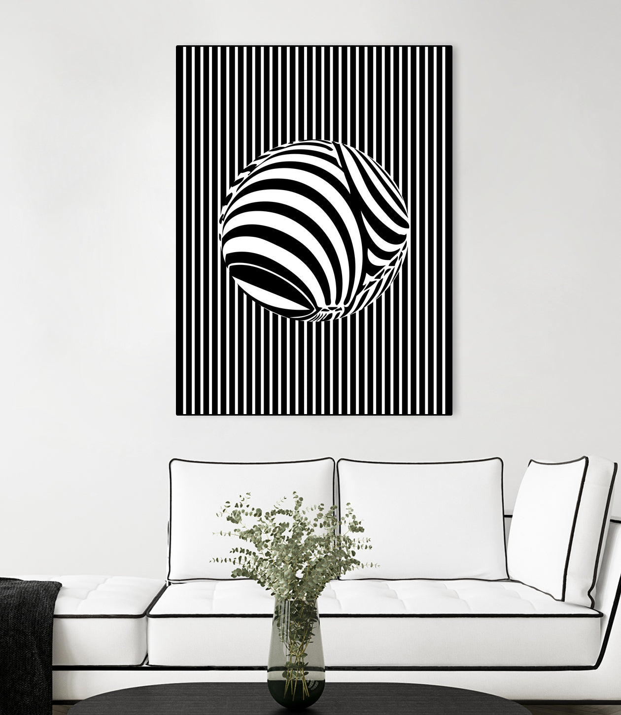 Geometric Refraction by Barrett Biggers on GIANT ART - black vector illustration