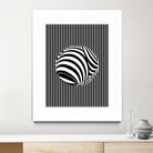 Geometric Refraction by Barrett Biggers on GIANT ART - black vector illustration