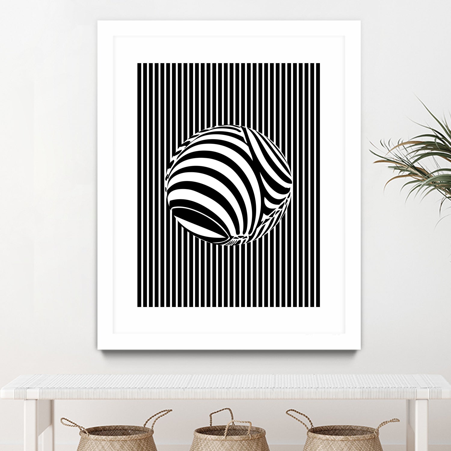 Geometric Refraction by Barrett Biggers on GIANT ART - black vector illustration