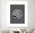 Geometric Refraction by Barrett Biggers on GIANT ART - black vector illustration