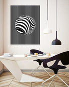 Geometric Refraction by Barrett Biggers on GIANT ART - black vector illustration