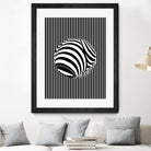 Geometric Refraction by Barrett Biggers on GIANT ART - black vector illustration