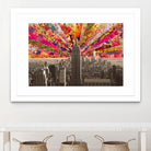 Blooming NY by Bianca Green on GIANT ART - red photo illustration