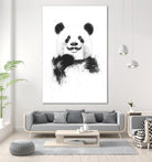 Funny panda by Solti Balázs on GIANT ART - white digital drawing