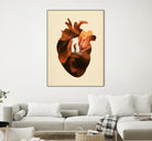 Heart Explorer by Enkel Dika on GIANT ART - orange photo manipulation