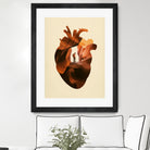 Heart Explorer by Enkel Dika on GIANT ART - orange photo manipulation