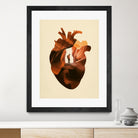 Heart Explorer by Enkel Dika on GIANT ART - orange photo manipulation