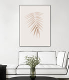 Palm Leaf Finesse #1 #minimal #tropical #decor #art by Anita & Bella Jantz on GIANT ART - brown photo illustration