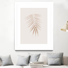 Palm Leaf Finesse #1 #minimal #tropical #decor #art by Anita & Bella Jantz on GIANT ART - brown photo illustration