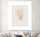 Palm Leaf Finesse #1 #minimal #tropical #decor #art by Anita & Bella Jantz on GIANT ART - brown photo illustration