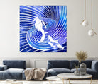 Leagore by Stevyn Llewellyn on GIANT ART - blue digital painting