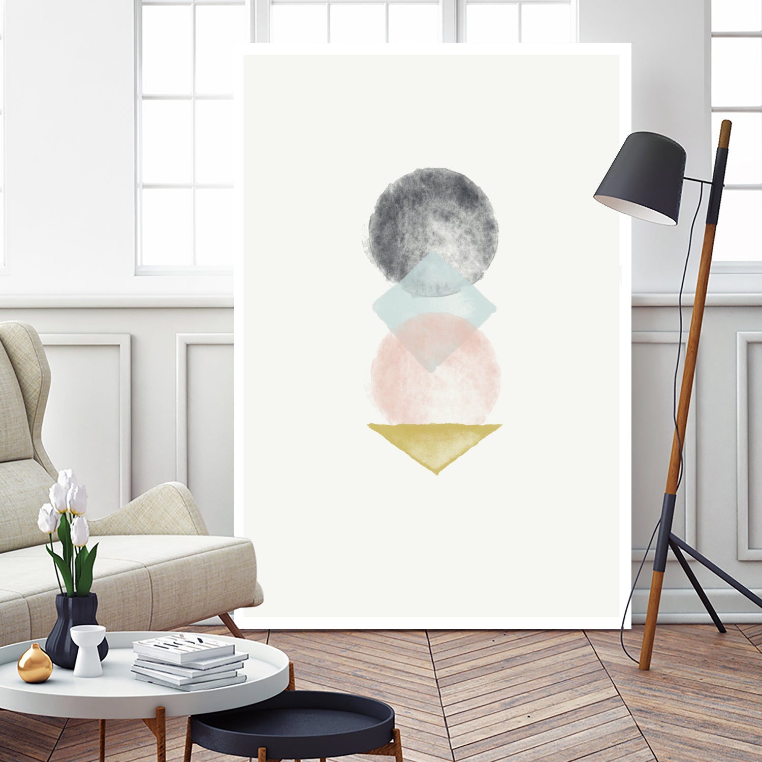 Watercolor Art no2 by Studio North on GIANT ART - white digital painting