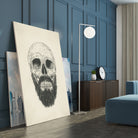 The beard is not dead by Solti Balázs on GIANT ART - brown digital drawing