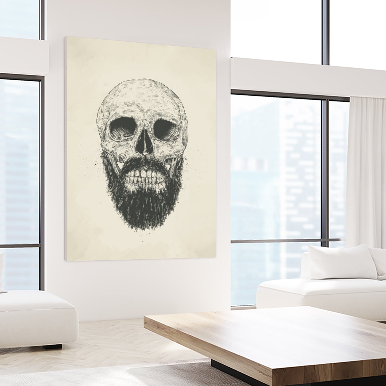 The beard is not dead by Solti Balázs on GIANT ART - brown digital drawing