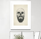 The beard is not dead by Solti Balázs on GIANT ART - brown digital drawing