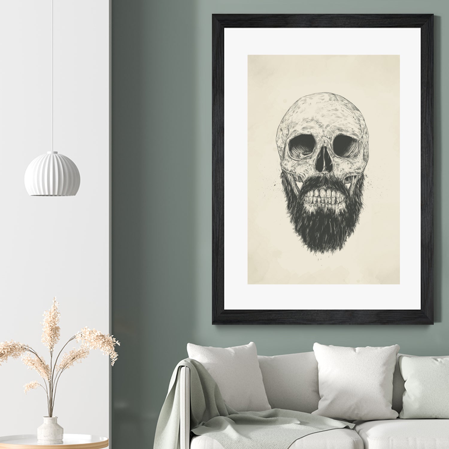 The beard is not dead by Solti Balázs on GIANT ART - brown digital drawing