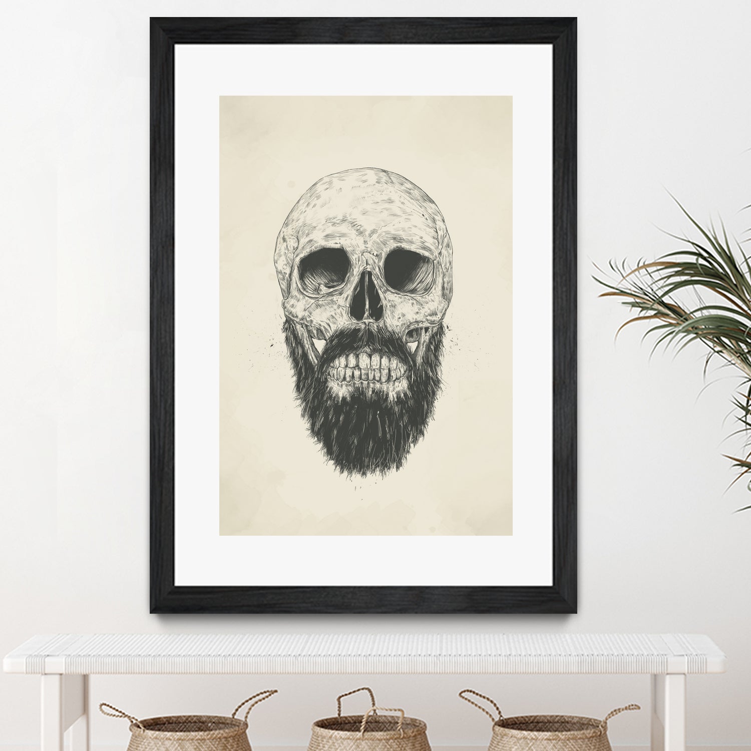 The beard is not dead by Solti Balázs on GIANT ART - brown digital drawing