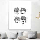 Beatles Mehendi by Candelaria Undurraga on GIANT ART - white digital drawing