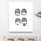 Beatles Mehendi by Candelaria Undurraga on GIANT ART - white digital drawing